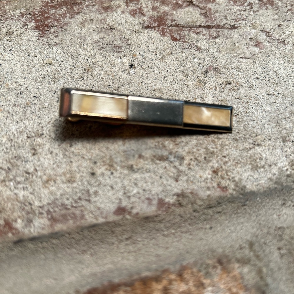 Vintage Swank Cuff Links & Tie Clip - Picture 11 of 12